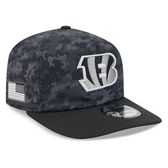 Men's New Era Black Cincinnati Bengals 2026 Salute To Service 19TWENTY Adjustable Hat