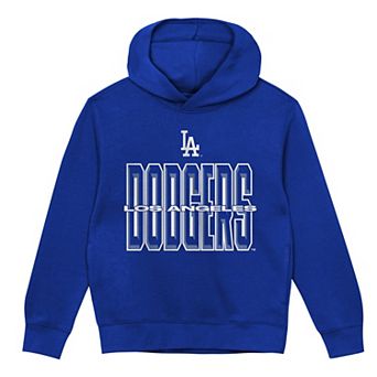 Preschool Outerstuff Royal Los Angeles Dodgers Field General Fleece Hoodie