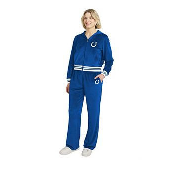 Women's WEAR by Erin Andrews Royal Indianapolis Colts Velour Track Suit