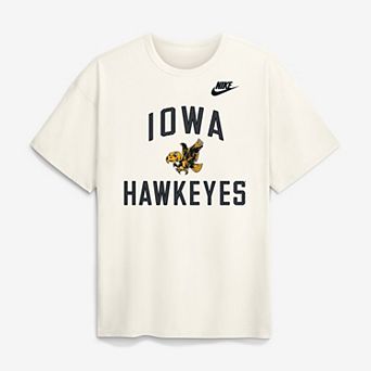 Men's Nike Cream Iowa Hawkeyes Legacy Max90 T-Shirt