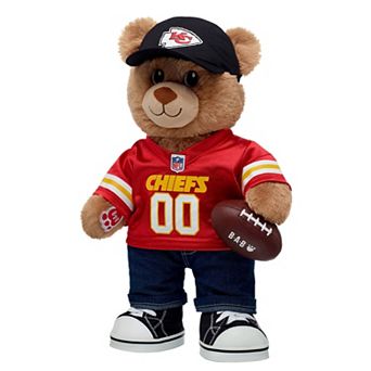 Build-A-Bear Kansas City Chiefs Happy Hugs Teddy Bear Gift Set