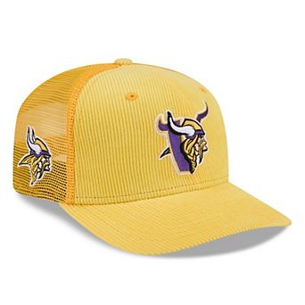 Men's New Era Gold Minnesota Vikings Deceptor 9SEVENTY Adjustable Hat