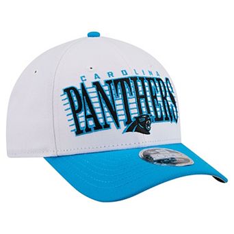 Men's New Era White/Blue Carolina Panthers Loyal 9FORTY M-Crown Adjustable Hat