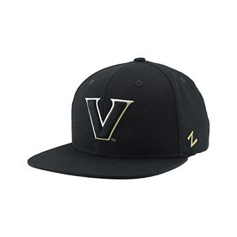 Unisex Zephyr Black Vanderbilt Commodores Slice 3D Z11 Snapback Hat