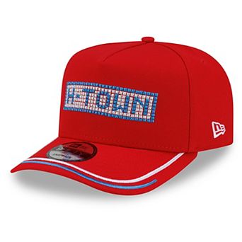 Men's New Era Red Houston Texans 2026 Rivalries Collection Fan Pack A-Frame 9FIFTY Snapback Hat