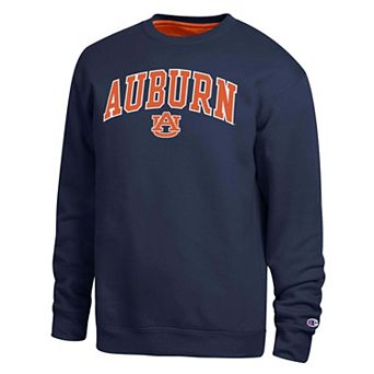 Men's Champion Navy Auburn Tigers Arch Sweatshirt