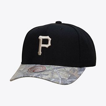 Men's Mitchell & Ness Black Pittsburgh Pirates Midnight Timber Pro Snapback Hat
