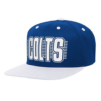 Youth Outerstuff Royal/White Indianapolis Colts Snapback Hat