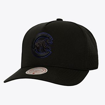 Men's Mitchell & Ness Black Chicago Cubs Perfect Pop Pro Snapback Hat