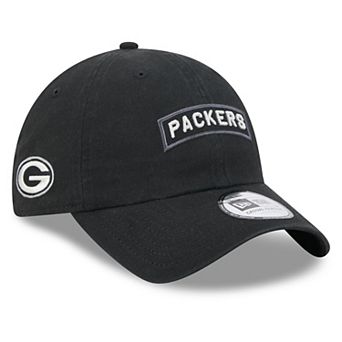Men's New Era Black Green Bay Packers 2026 Salute To Service Casual Classic Adjustable Hat