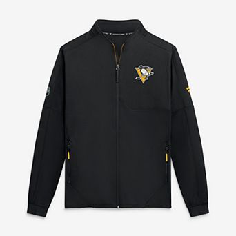 Men's Fanatics Black Pittsburgh Penguins Authentic Pro Rink Fleece Full-Zip Jacket