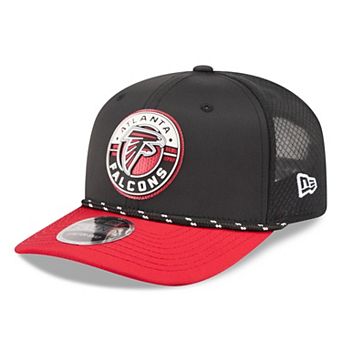 Men's New Era Black/Red Atlanta Falcons Game 9SEVENTY Adjustable Hat