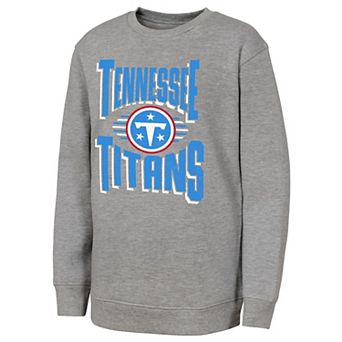 Youth Outerstuff Gray Tennessee Titans Jet Stream Sweatshirt