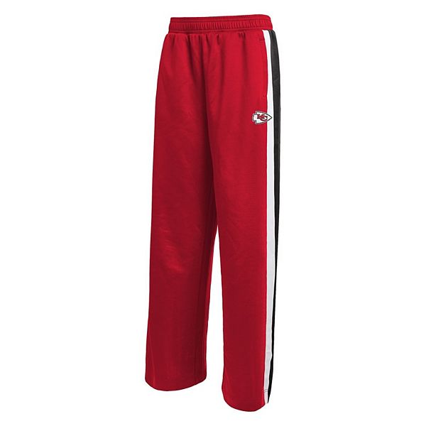 Women's WEAR by Erin Andrews Kansas City Chiefs Stripe Track Pants