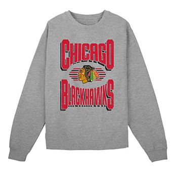 Preschool Outerstuff Gray Chicago Blackhawks Jet Stream Sweatshirt