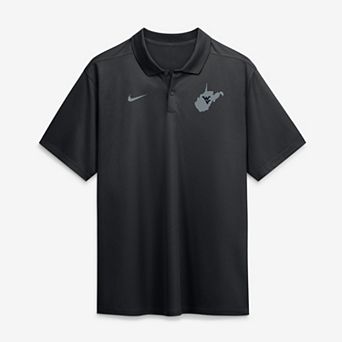 Men's Nike Black West Virginia Mountaineers Built on Bravery Victory Dri-FIT Polo