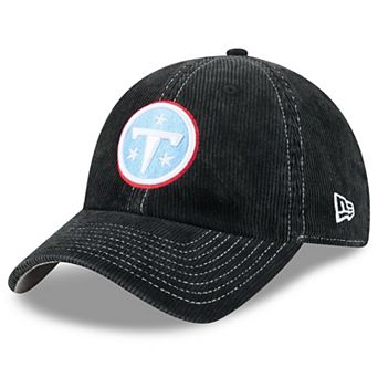 Men's New Era Black Tennessee Titans Corduroy Casual Classic Adjustable Hat