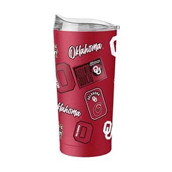 Logo Brands Oklahoma Sooners 20oz. Dreamweave Powder Coat Tumbler