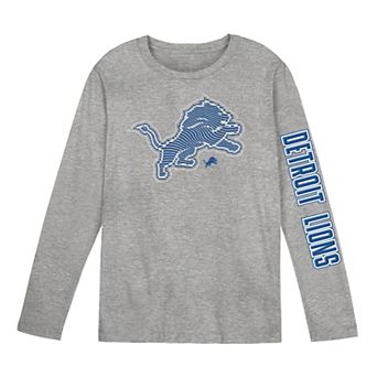 Preschool Outerstuff Gray Detroit Lions Air Raid Long Sleeve T-Shirt