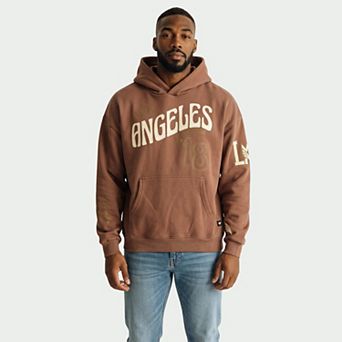 Unisex The Wild Collective Brown LAFC Washed Fleece Hoodie