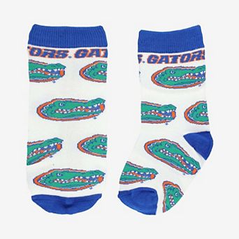 Toddler Starter White Florida Gators All-Over Print Socks