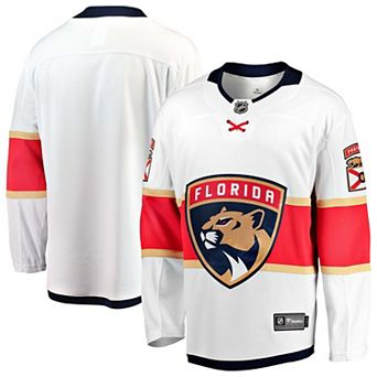 Men's Fanatics White Florida Panthers Away Breakaway Jersey