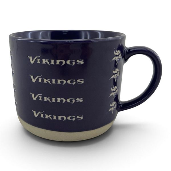 Pegasus Minnesota Vikings 17oz. Tonal Logo Sand Blasted Mug