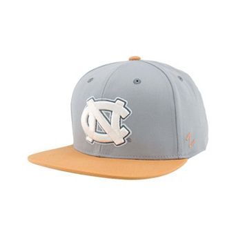 Unisex Zephyr Gray North Carolina Tar Heels Pastel Fitted Hat