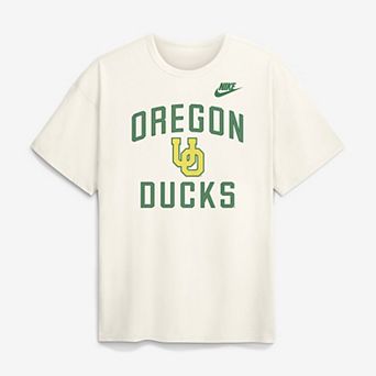 Men's Nike Cream Oregon Ducks Legacy Max90 T-Shirt