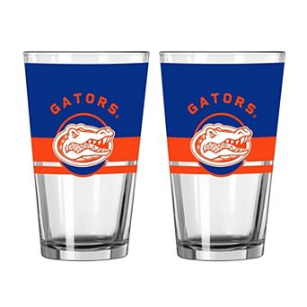 Logo Brands Florida Gators Two-Piece 16oz. Horizon Pint Glass Set