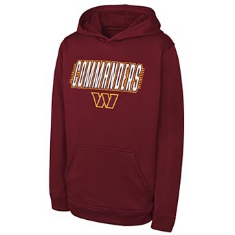 Youth Outerstuff Burgundy Washington Commanders Sack Party Performance Hoodie