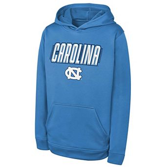 Youth Outerstuff Carolina Blue North Carolina Tar Heels Sack Party Performance Hoodie