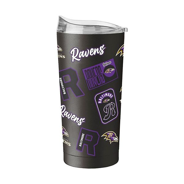 Logo Brands Baltimore Ravens 20oz. Dreamweave Powder Coat Tumbler