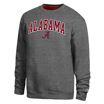 Men's Champion Charcoal Alabama Crimson Tide Arch Sweatshirt