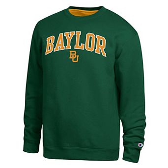 Men's Champion Green Baylor Bears Arch Sweatshirt