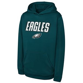 Youth Outerstuff Midnight Green Philadelphia Eagles Sack Party Performance Hoodie