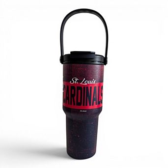Pegasus St. Louis Cardinals 24oz. Speckled Gradient Stainless Steel Dual Top Water Bottle