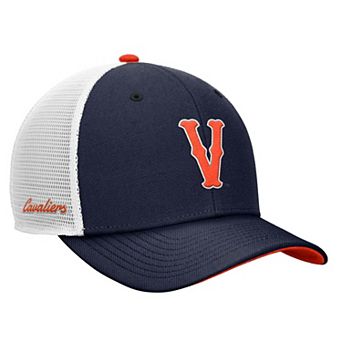 Men's Nike Navy Virginia Cavaliers Legacy Mascot Adjustable Trucker Hat