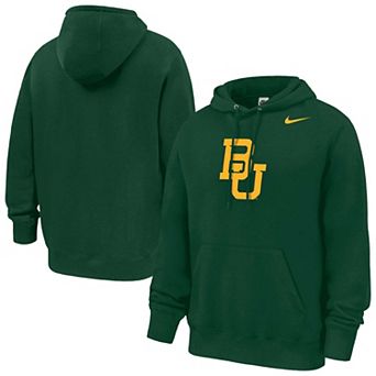 Men's Nike Green Baylor Bears Club Fleece Hoodie