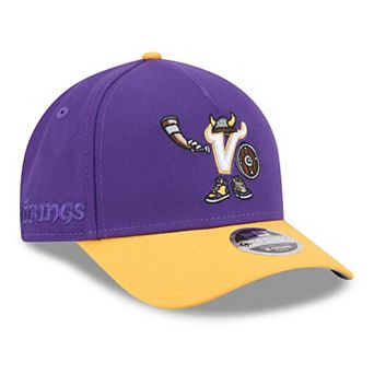 Preschool New Era Purple Minnesota Vikings Cartoon 9FORTY M-Crown A-Frame Adjustable Hat