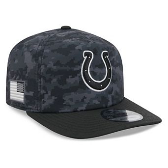 Men's New Era Black Indianapolis Colts 2026 Salute To Service 19TWENTY Adjustable Hat