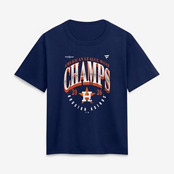 Women's Fanatics Navy Houston Astros 2026 AL West Division Champions Locker Room T-Shirt