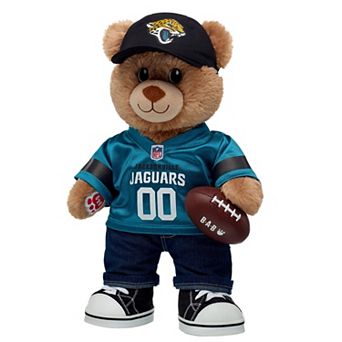 Build-A-Bear Jacksonville Jaguars Happy Hugs Teddy Bear Gift Set
