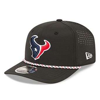 Men's New Era Black Houston Texans 9SEVENTY Adjustable Hat