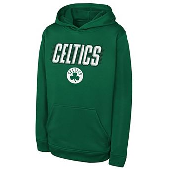 Youth Outerstuff Kelly Green Boston Celtics Sack Party Performance Hoodie