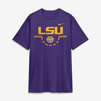 Men's Nike Purple LSU Tigers Courtside Legend T-Shirt