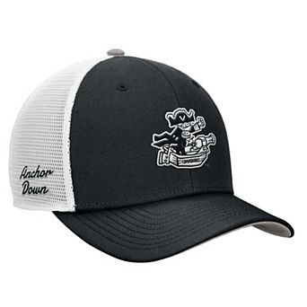 Men's Nike Black Vanderbilt Commodores Legacy Mascot Adjustable Trucker Hat