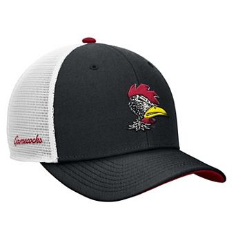 Men's Nike Black South Carolina Gamecocks Legacy Mascot Adjustable Trucker Hat