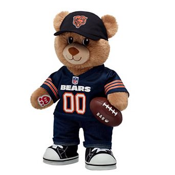 Build-A-Bear Chicago Bears Happy Hugs Teddy Bear Gift Set