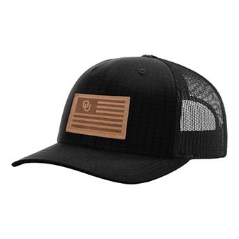 Unisex Uscape Apparel Black Oklahoma Sooners Alma Americana Trucker Hat